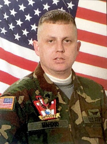 Staff Sergeant Glen H. Mahood, U. S. Army